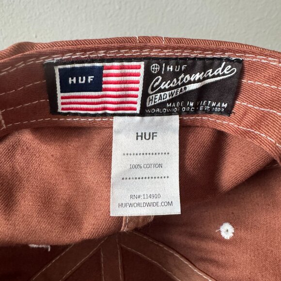 Huf Hat - Strapback - 6 Panel - Picture 4 of 4